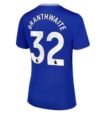 Everton Jarrad Branthwaite #32 Primera Equipación Mujer 2024-25 Manga Corta